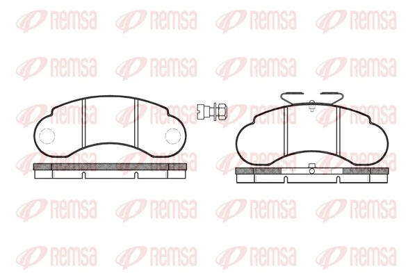 Brake Pad Set, disc brake 0142.20