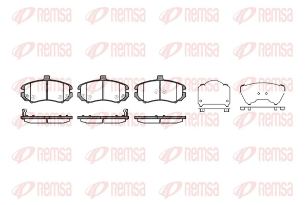 Brake Pad Set, disc brake 1194.02