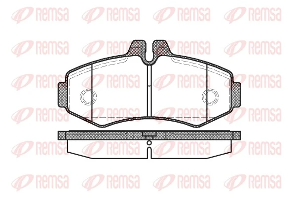 Brake Pad Set, disc brake 0701.00