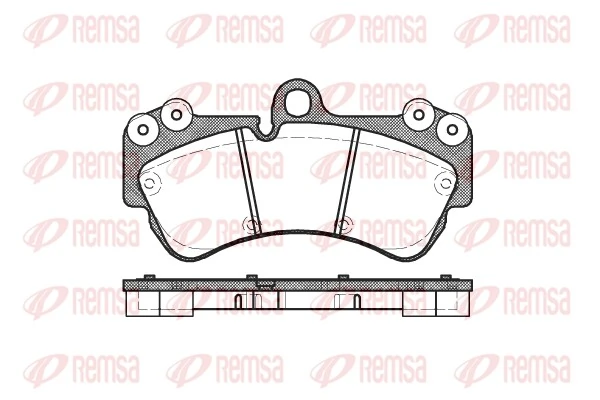 Brake Pad Set, disc brake 0994.00