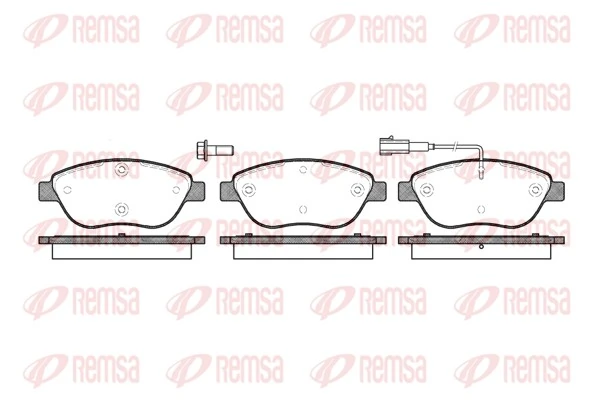 Brake Pad Set, disc brake 0859.01