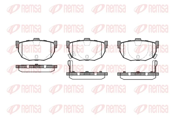 Brake Pad Set, disc brake 0294.22