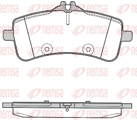 Brake Pad Set, disc brake 1794.00