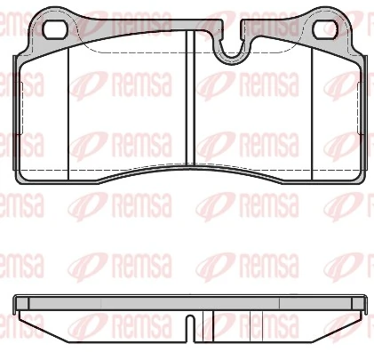 Brake Pad Set, disc brake 0983.40
