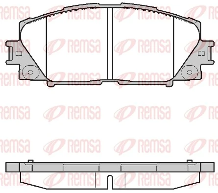 Brake Pad Set, disc brake 1224.10
