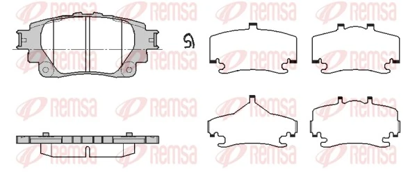 Brake Pad Set, disc brake 1871.00