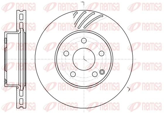 Brake Disc 61184.10