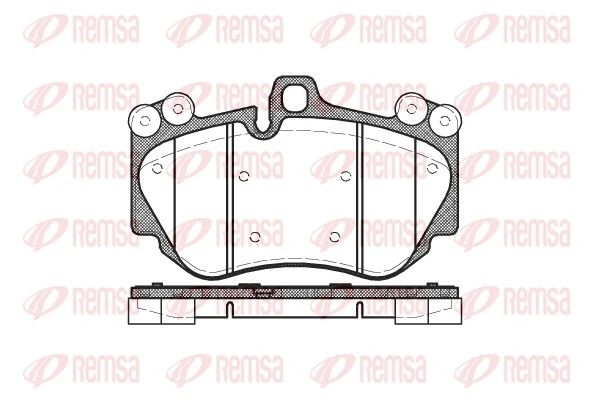 Brake Pad Set, disc brake 1140.00