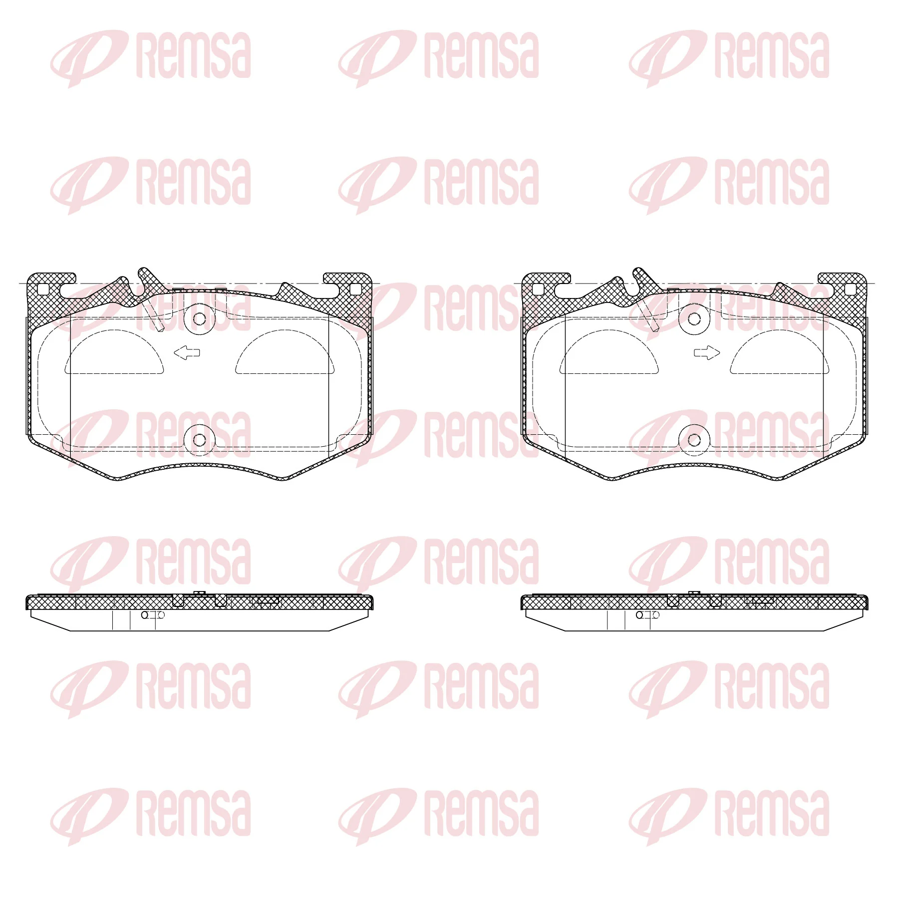 Brake Pad Set, disc brake 1907.00