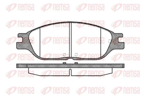 Brake Pad Set, disc brake 0738.00