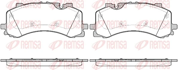 Brake Pad Set, disc brake 1744.00