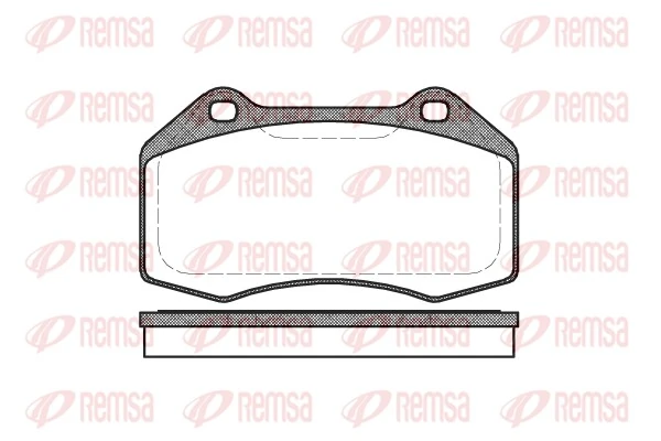 Brake Pad Set, disc brake 1113.00
