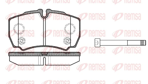Brake Pad Set, disc brake 0849.10