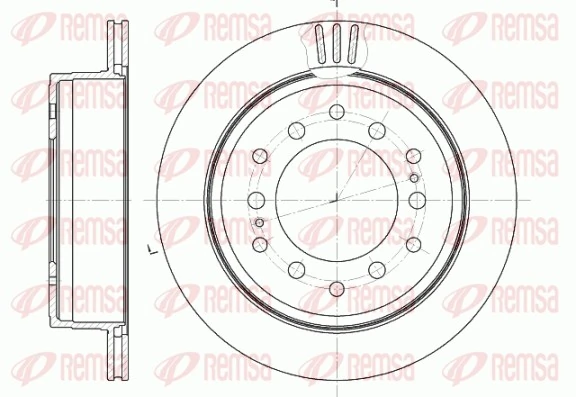 Brake Disc 6956.10