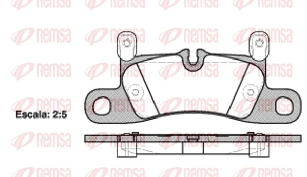 Brake Pad Set, disc brake 1379.20