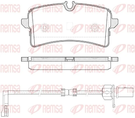 Brake Pad Set, disc brake 1505.12