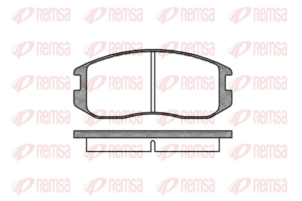 Brake Pad Set, disc brake 0357.00