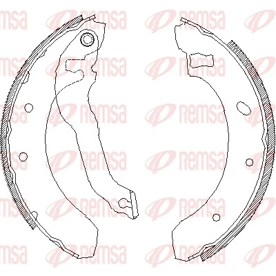 Brake Shoe 4395.00