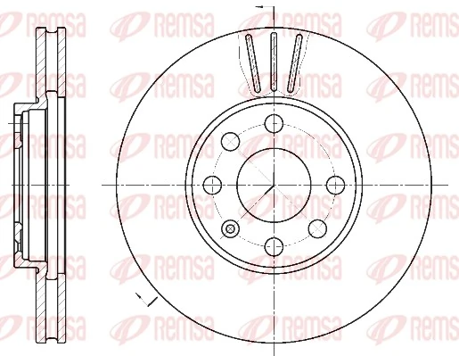 Brake Disc 6572.10