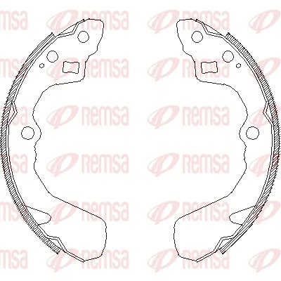Brake Shoe 4386.00