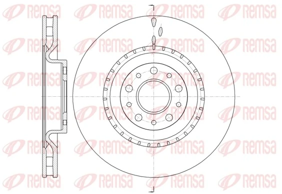 Brake Disc 61458.10