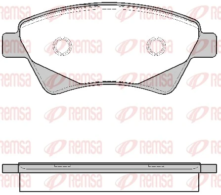 Brake Pad Set, disc brake 0976.20