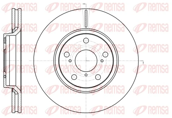 Brake Disc 61121.10