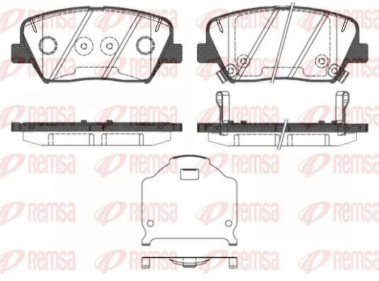 Brake Pad Set, disc brake 1412.02