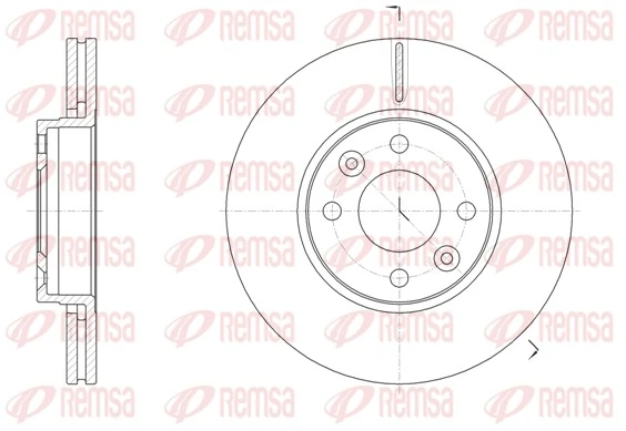 Brake Disc 61474.10