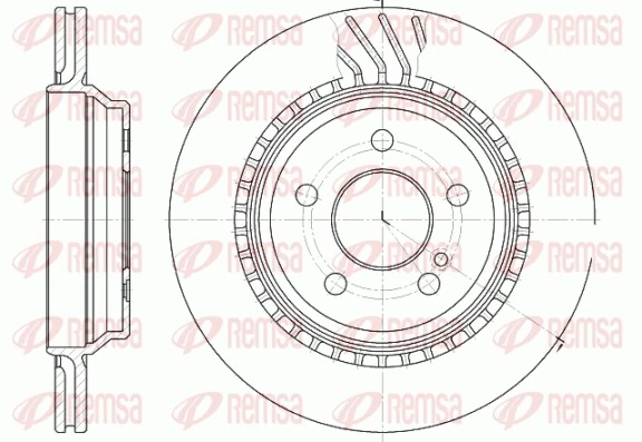 Brake Disc 61072.10