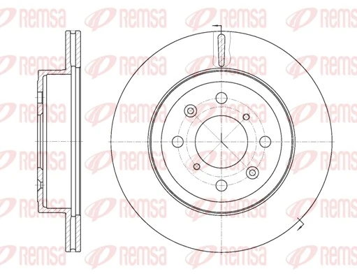Brake Disc 61038.10