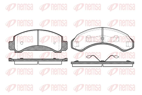 Brake Pad Set, disc brake 0572.00