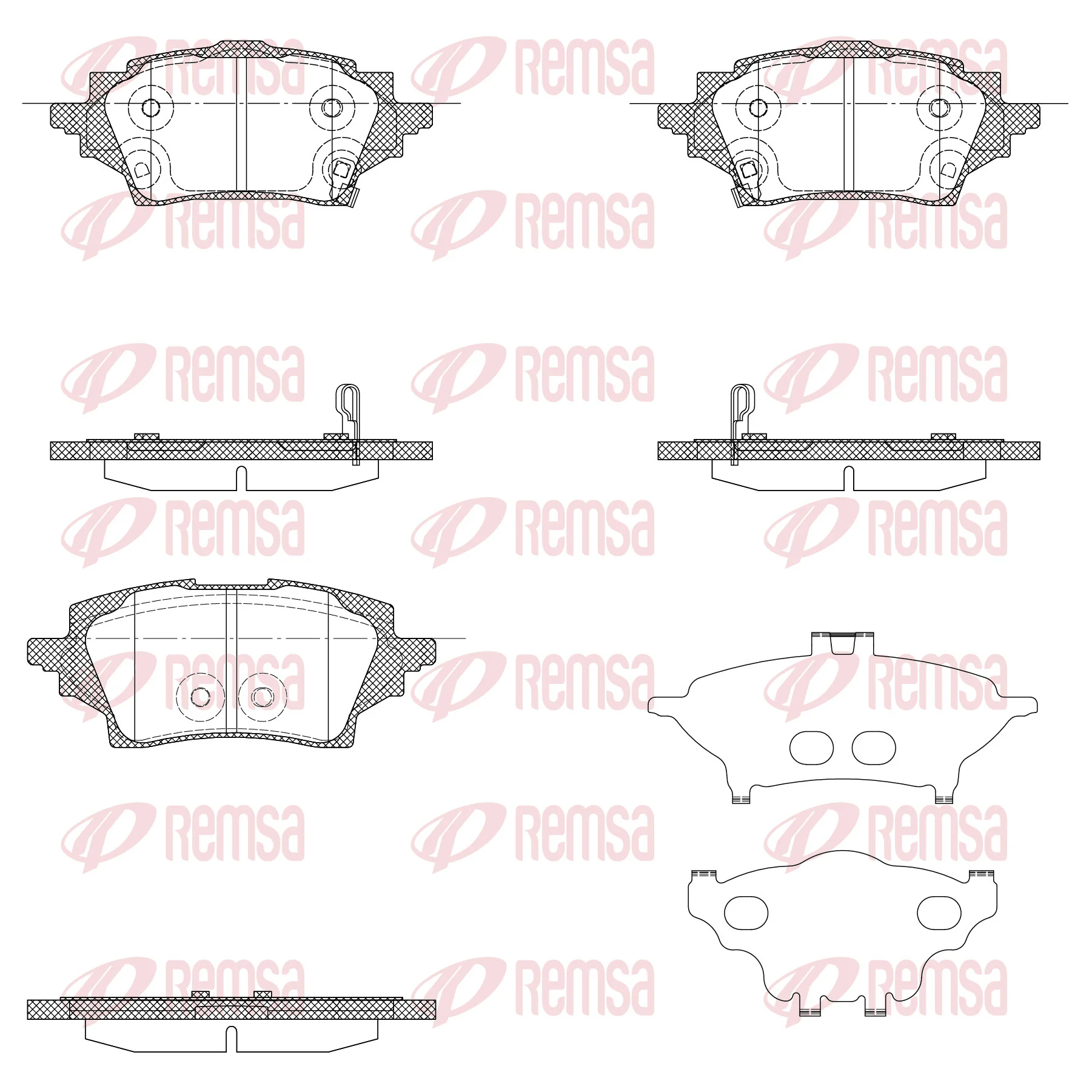Brake Pad Set, disc brake 1859.02