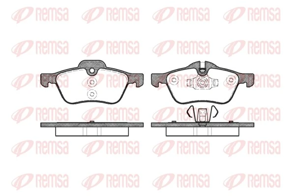 Brake Pad Set, disc brake 0864.00