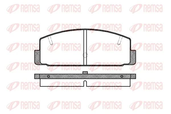 Brake Pad Set, disc brake 0179.20