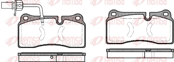 Brake Pad Set, disc brake 0983.11