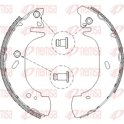 Brake Shoe 4306.00