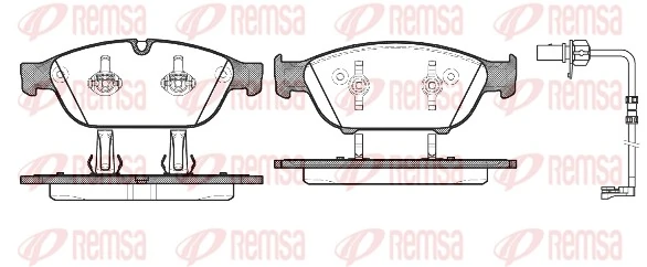 Brake Pad Set, disc brake 1441.12