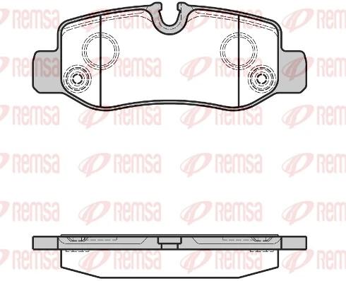 Brake Pad Set, disc brake 1624.00