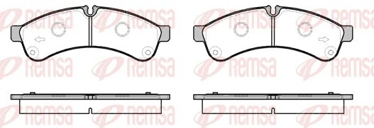 Brake Pad Set, disc brake 1339.00