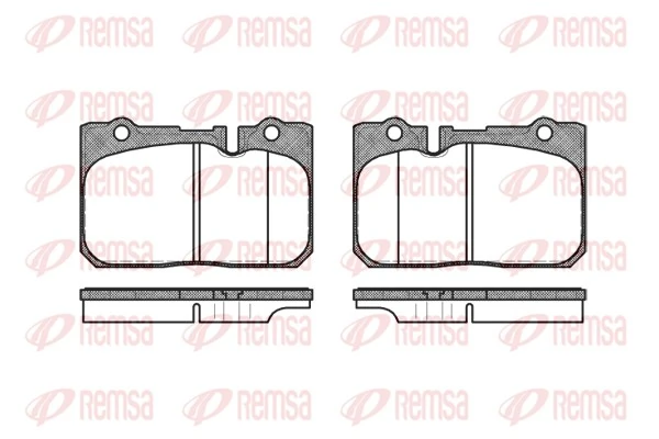 Brake Pad Set, disc brake 0679.00