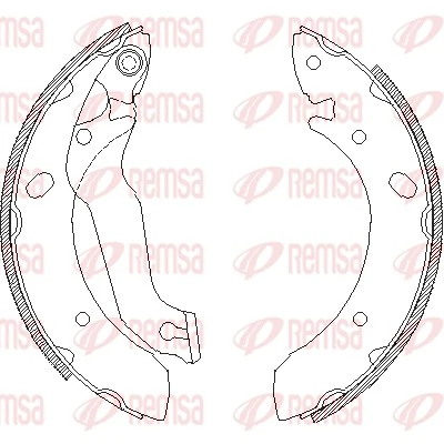 Brake Shoe 4633.00