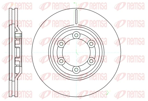 Brake Disc 61193.10