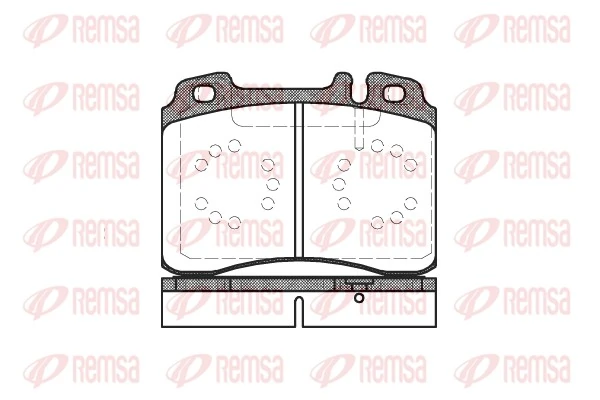 Brake Pad Set, disc brake 0379.20