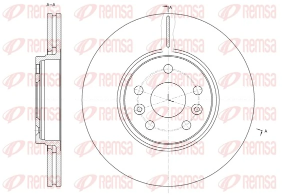 Brake Disc 61477.10