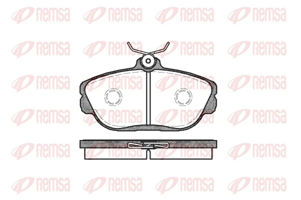 Brake Pad Set, disc brake 0453.00