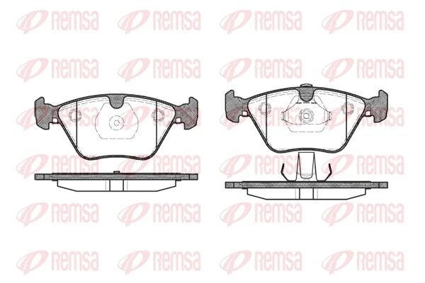 Brake Pad Set, disc brake 0270.13