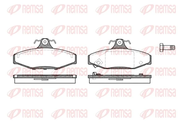 Brake Pad Set, disc brake 0335.12