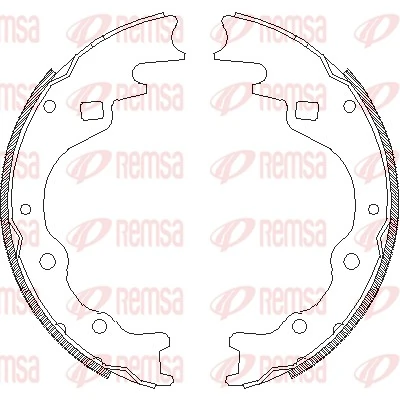 Brake Shoe 4365.00