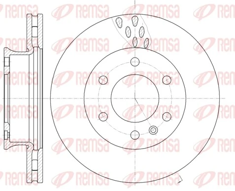 Brake Disc 61034.10